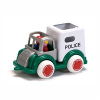 Policja z figurkami duża